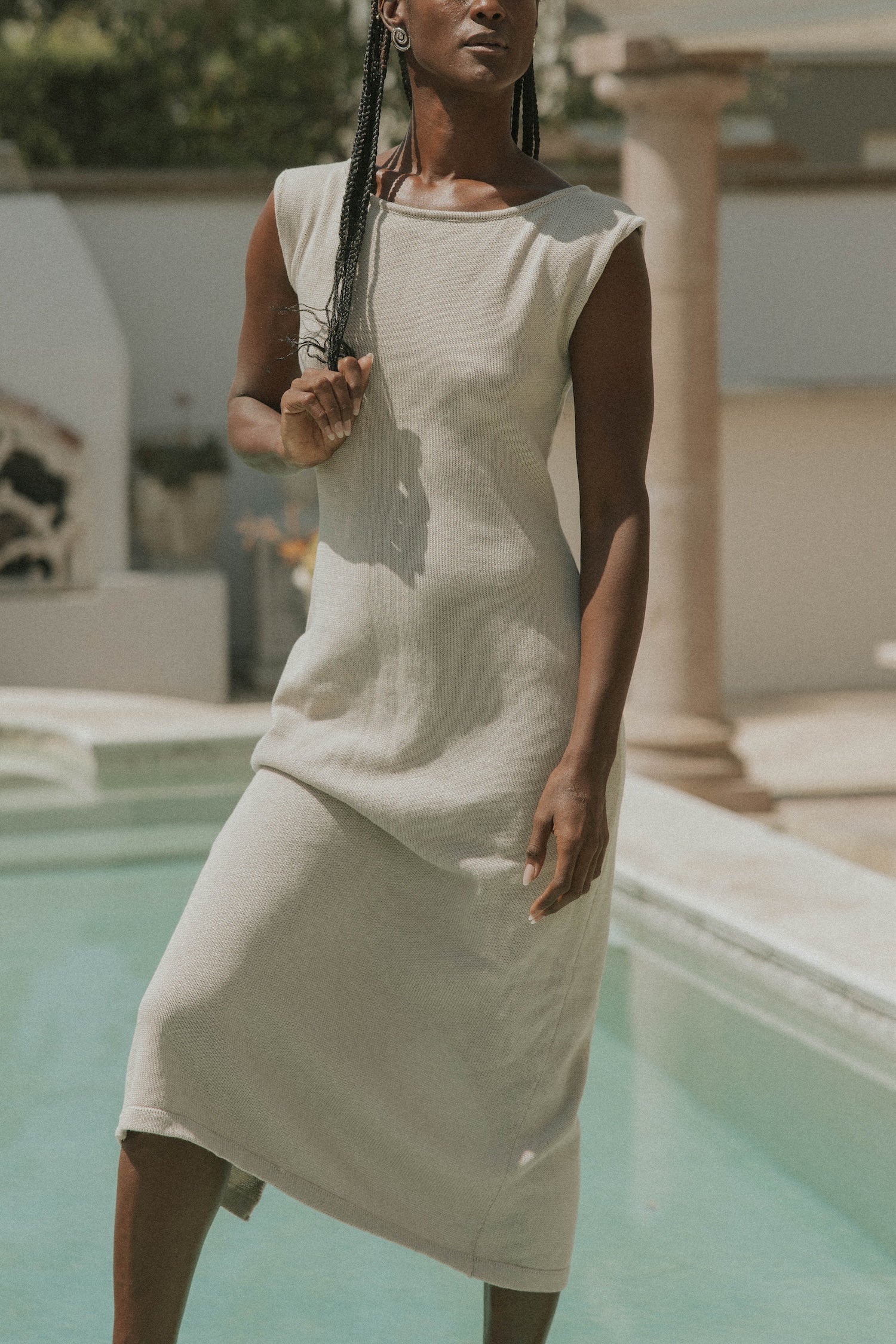 Ophelia Dress in Teak | Sweater Knit Dress – Altair The Label