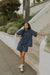 Essential Oversized Cotton Tee | Navy
